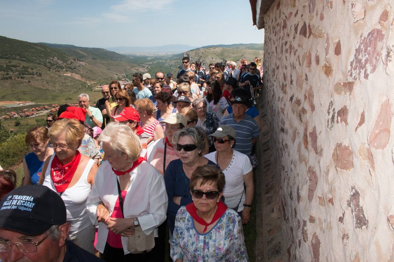 La romería a Santa Bárbara, en el día grande de las fiestas de Ezcaray