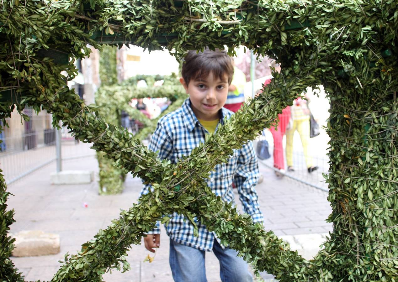 Los niños, protagonistas de la fiesta en las calles de Logroño