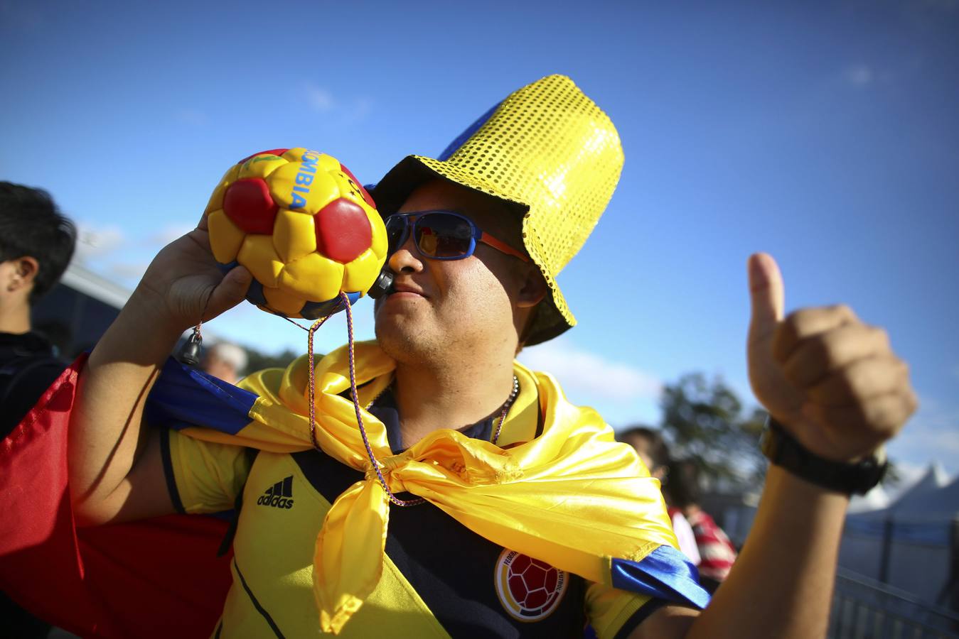 Mundial 2014: Ambiente de fútbol en las calles de Brasil