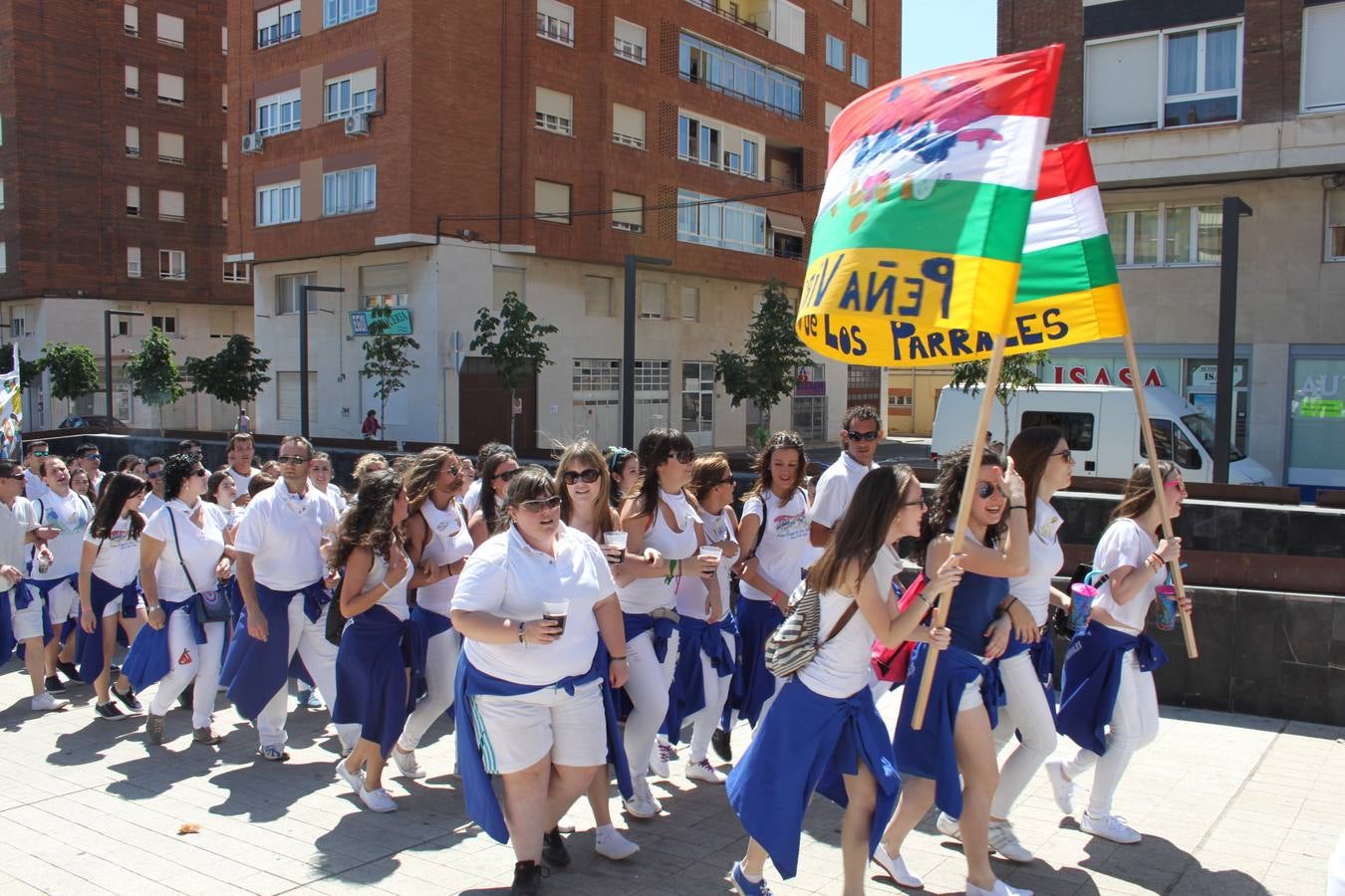 Concentración de 1.600 peñistas en Arnedo