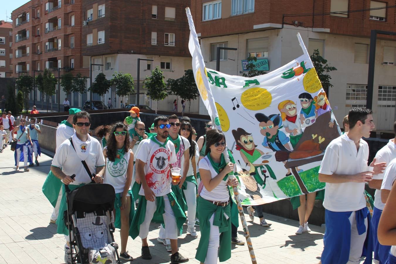 Concentración de 1.600 peñistas en Arnedo