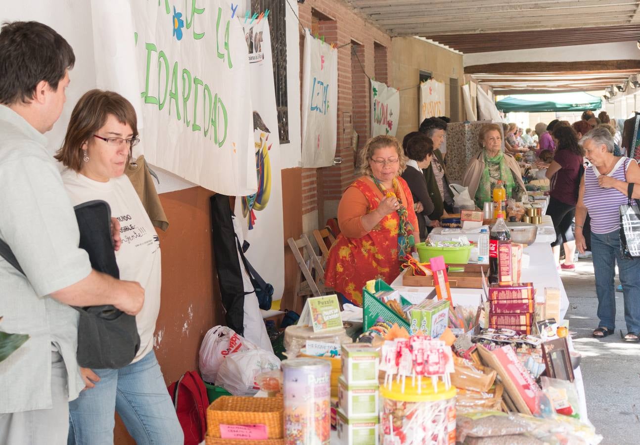 Santo Domingo acoge el Mercado Solidario de Cáritas