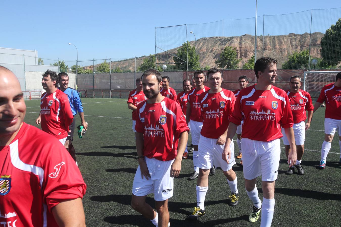Triangular con el Club Deportivo Logroñés de Veteranos, Zaragoza y Villegas