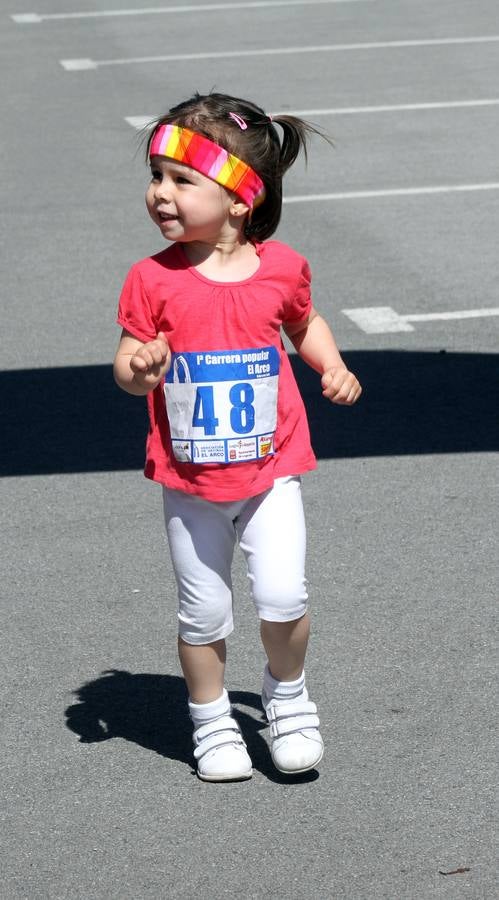 Los más pequeños también participaron en su Carrera de El Arco