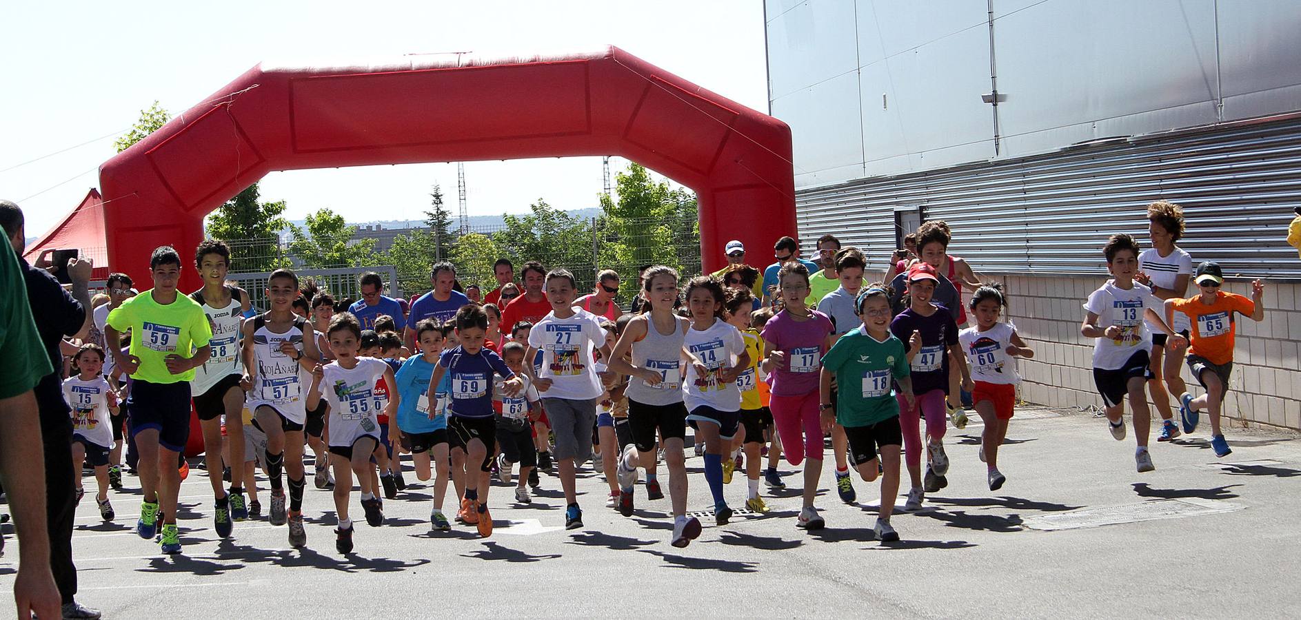 Los más pequeños también participaron en su Carrera de El Arco