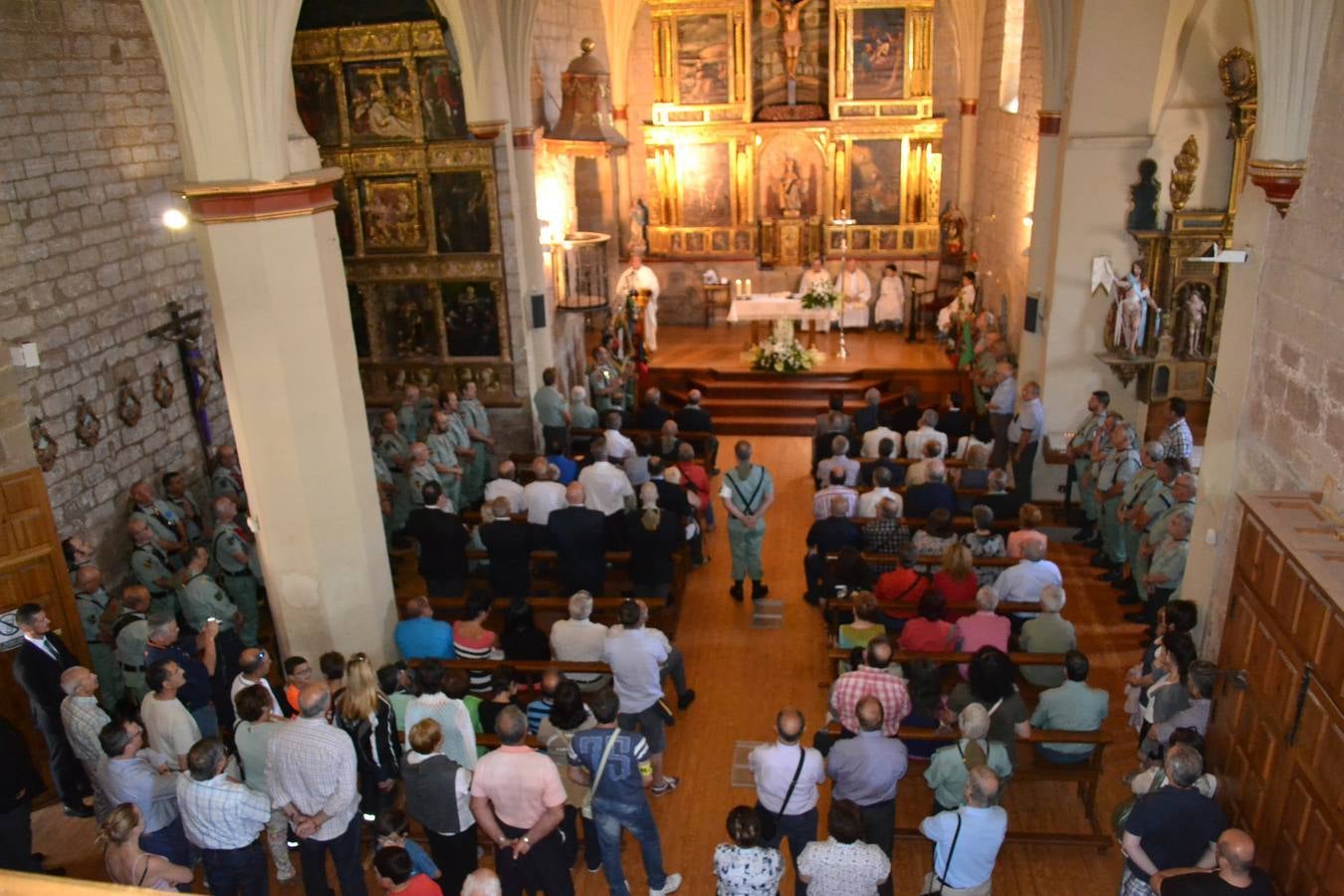 Homenaje en Hormilla de los Caballeros Legionarios al cabo Terrero