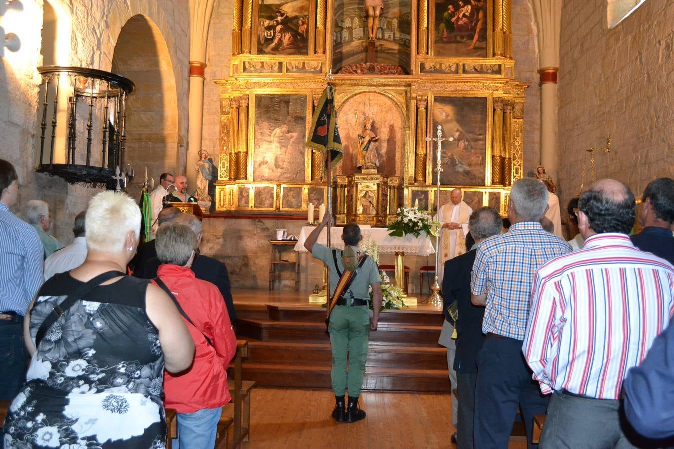 Homenaje en Hormilla de los Caballeros Legionarios al cabo Terrero