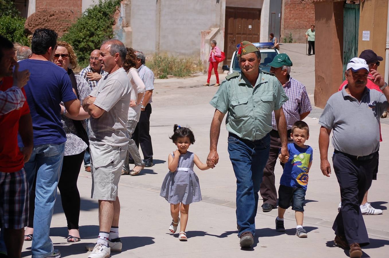 Homenaje en Hormilla de los Caballeros Legionarios al cabo Terrero