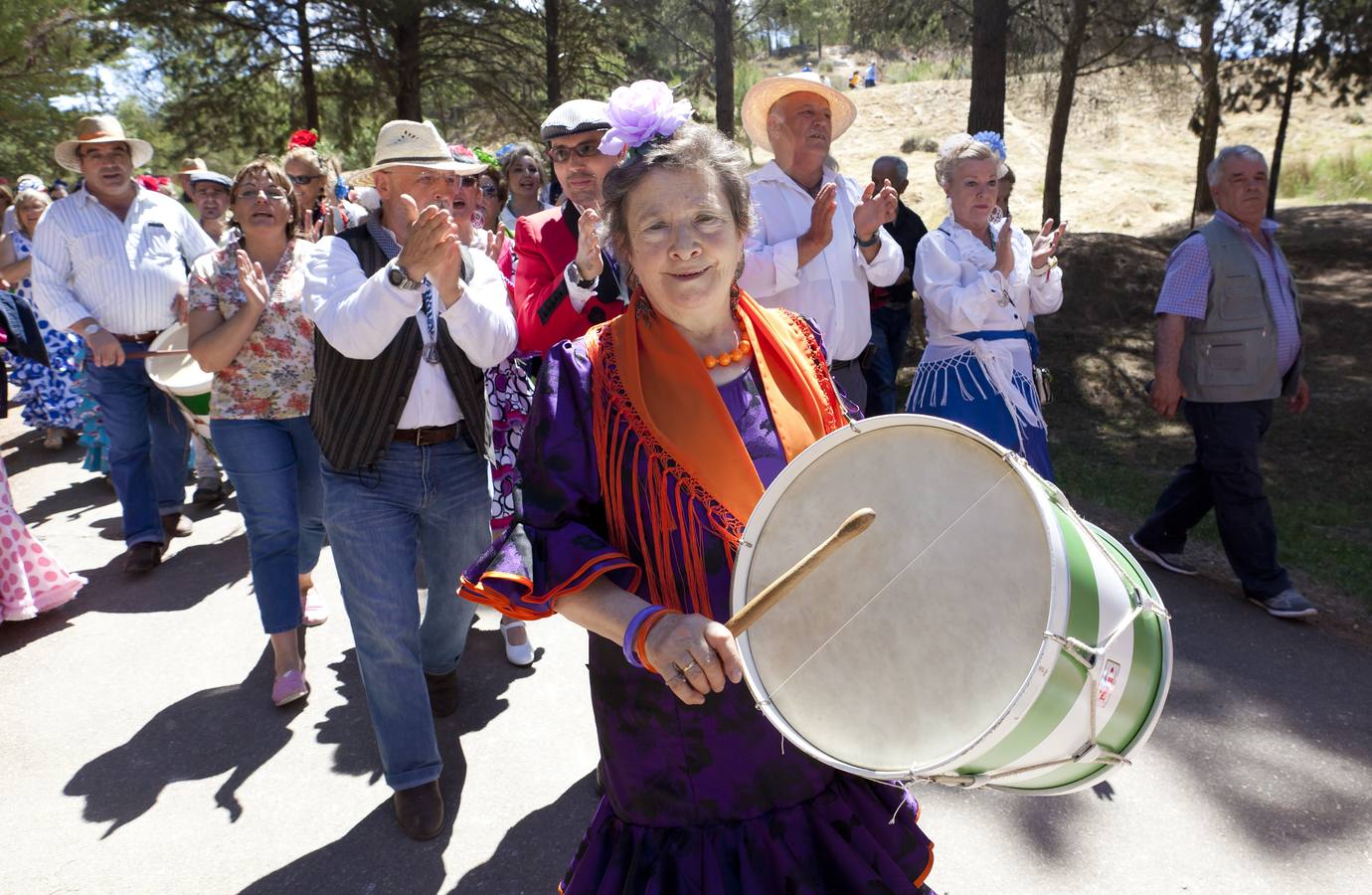 Celebración de El Rocío en La Grajera