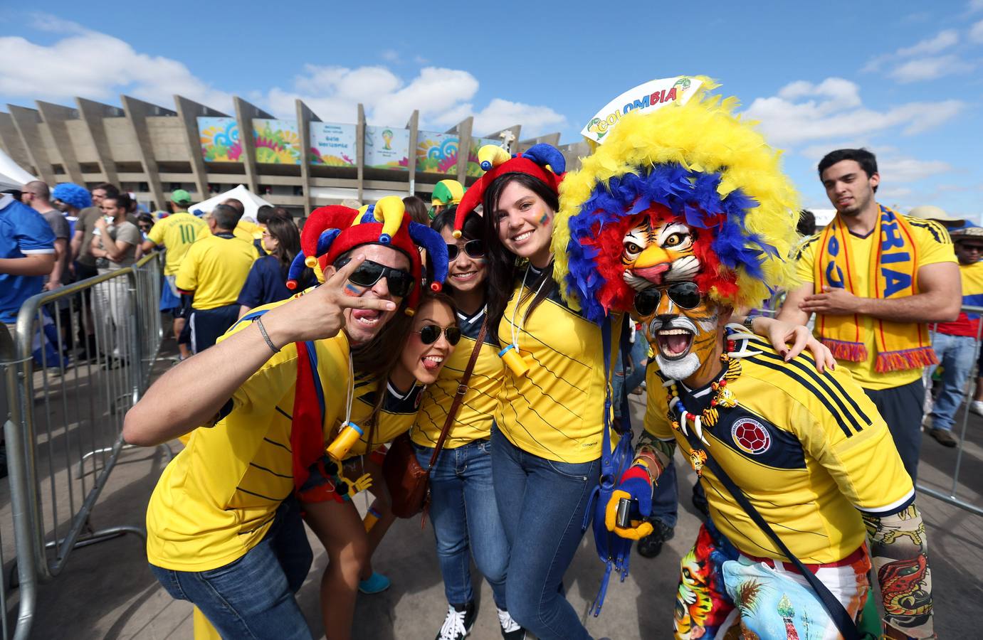 Los aficionados más peculiares del Mundial