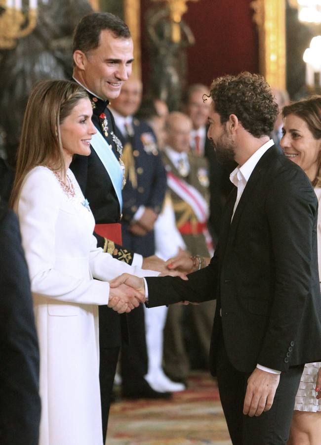 Recepción en el Palacio Real