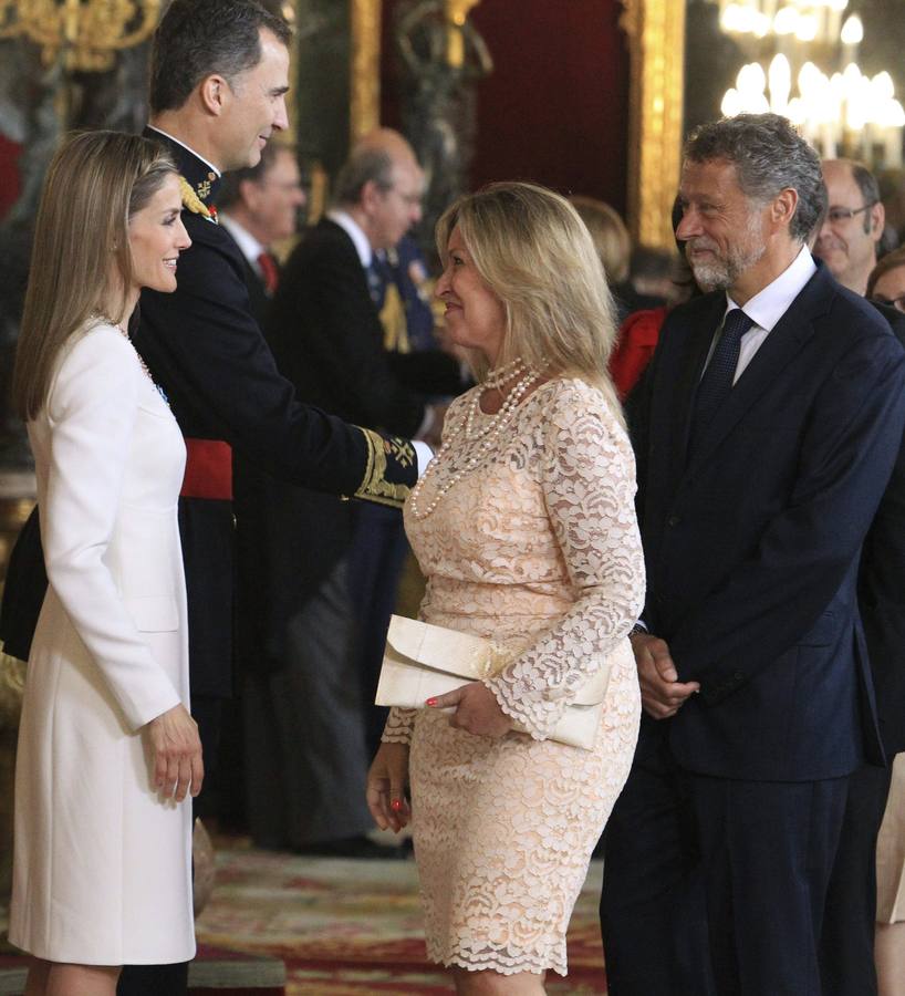 Recepción en el Palacio Real