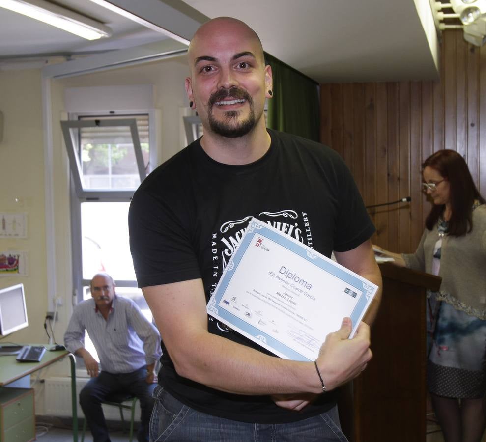 Entrega de diplomas del I Curso de Mantenimiento Básico de Bodegas (y II)