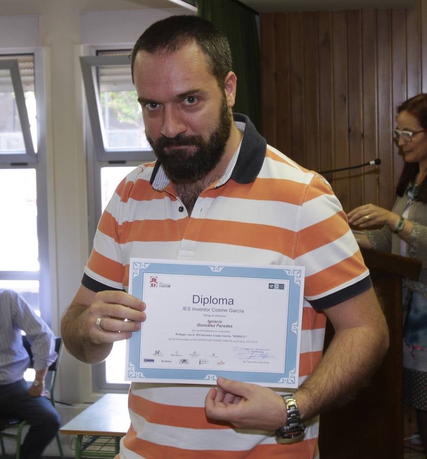 Entrega de diplomas del I Curso de Mantenimiento Básico de Bodegas (y II)