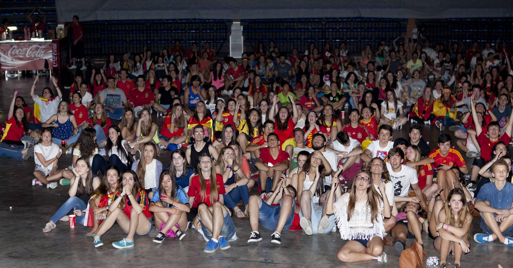 Logroño se entristece con la Roja