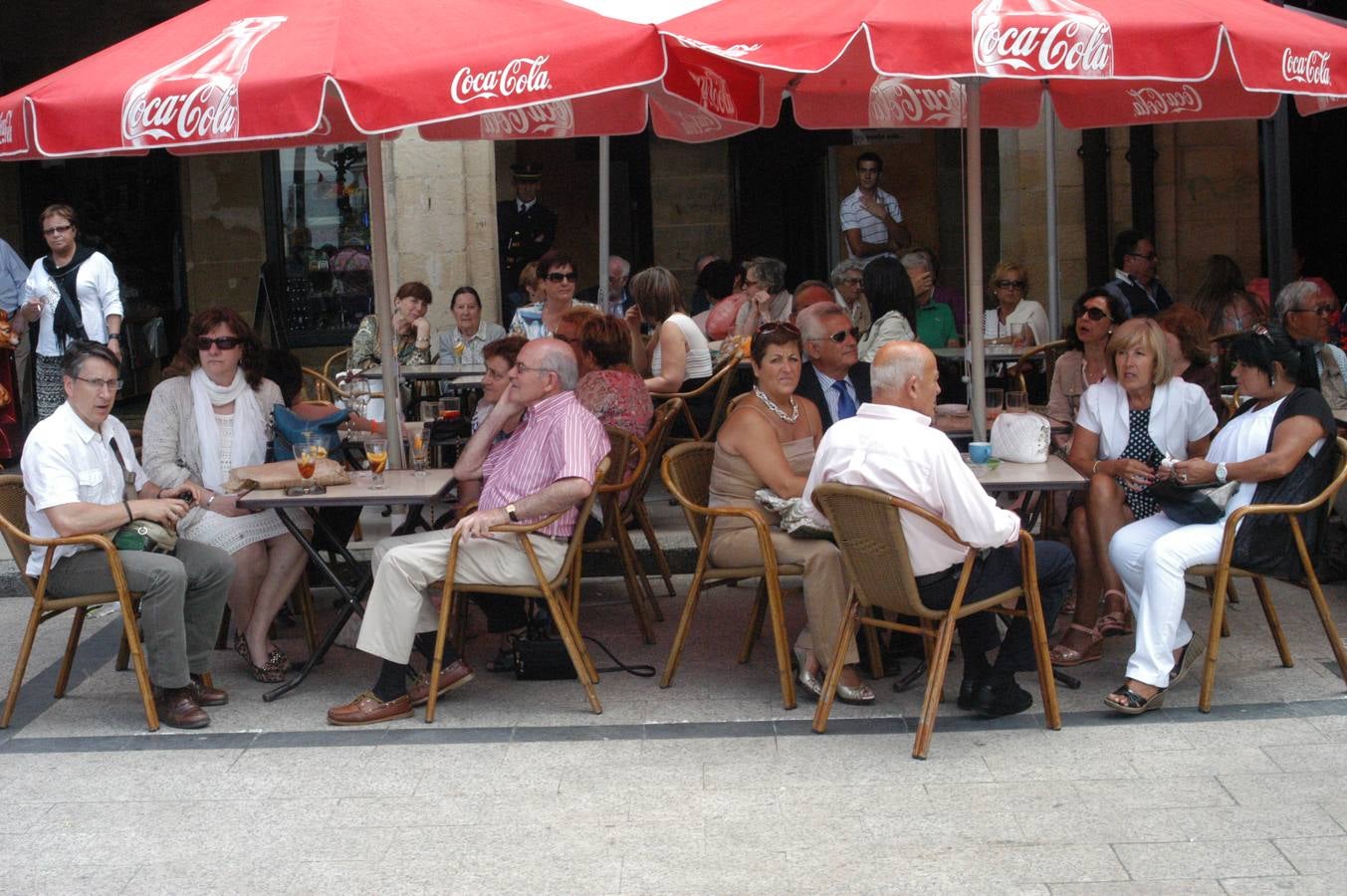 Ambiente del segundo día de fiestas en Haro por San Felices