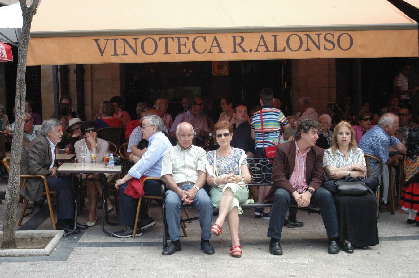 Ambiente del segundo día de fiestas en Haro por San Felices