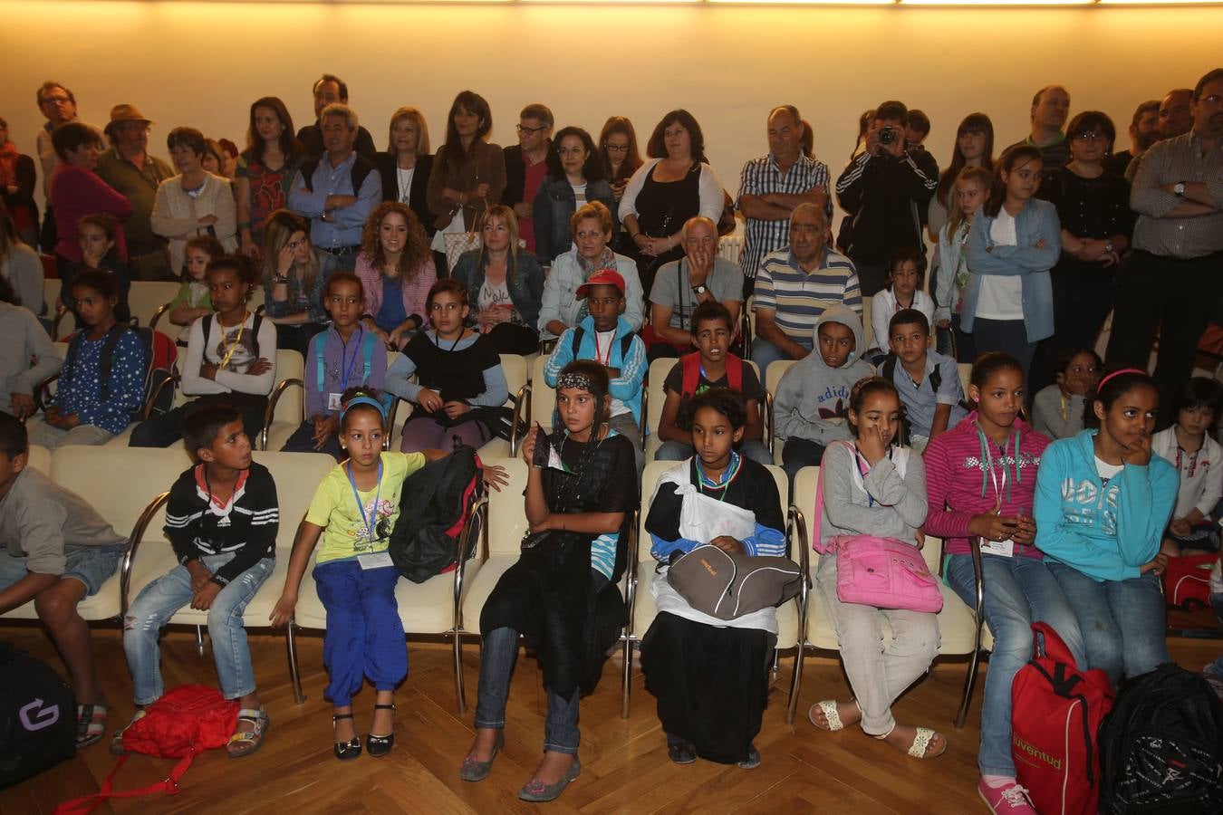 Llegan a Logroño los niños saharauis de &#039;Vacaciones en Paz&#039;