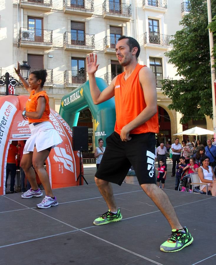 Actividades de &#039;La noche más deportiva&#039; en la Plaza del Mercado
