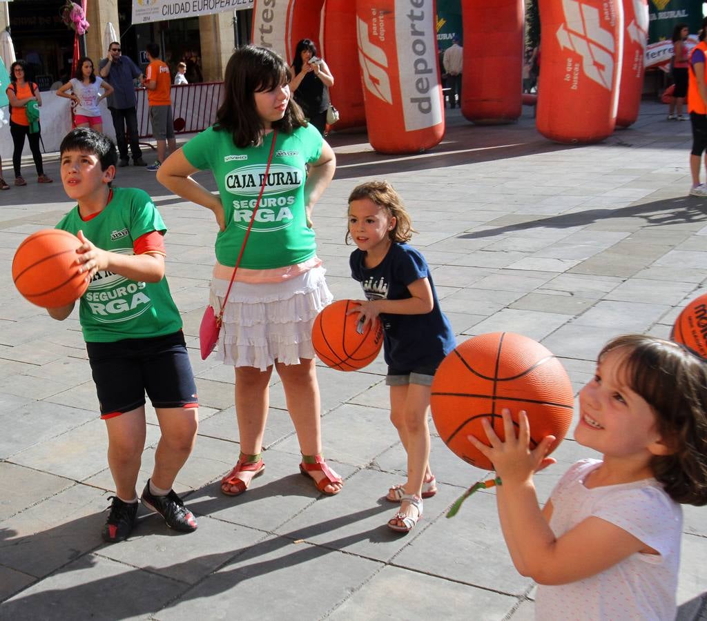 Actividades de &#039;La noche más deportiva&#039; en la Plaza del Mercado