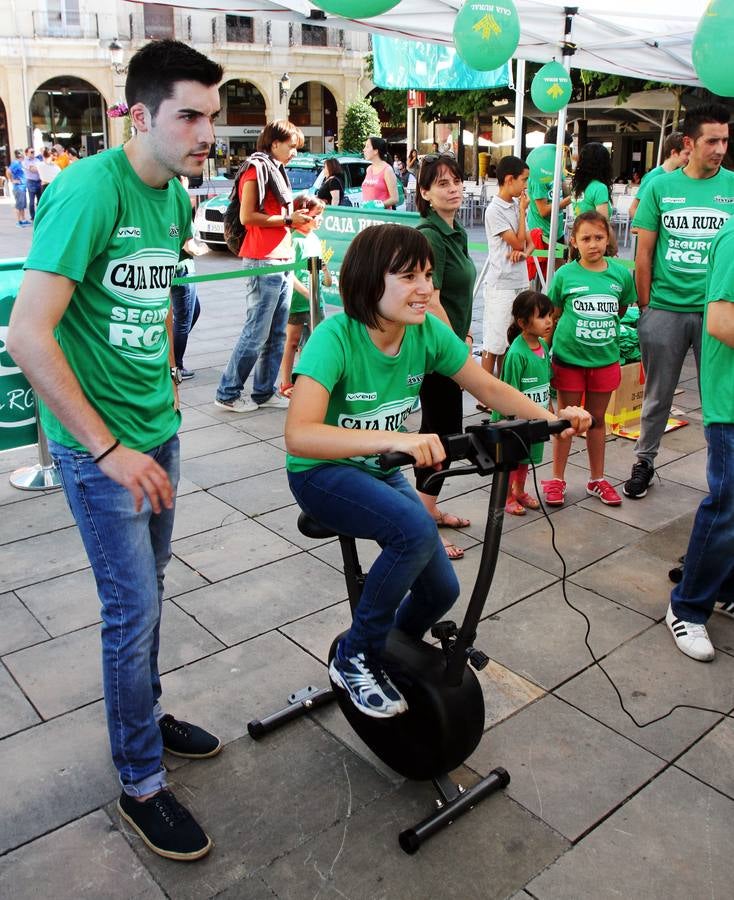 Actividades de &#039;La noche más deportiva&#039; en la Plaza del Mercado