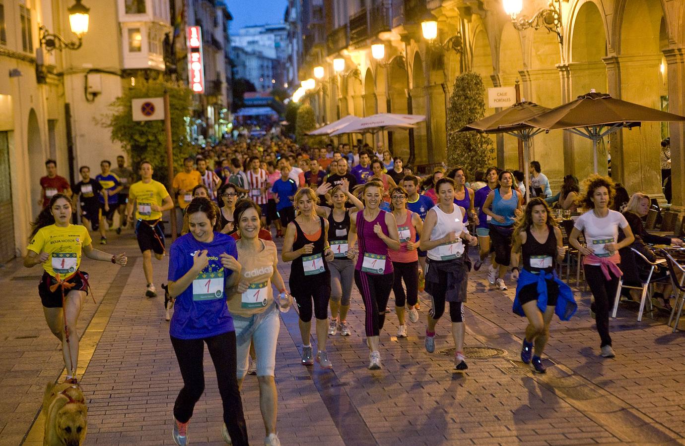 Carreras de &#039;La noche más deportiva&#039; en Logroño