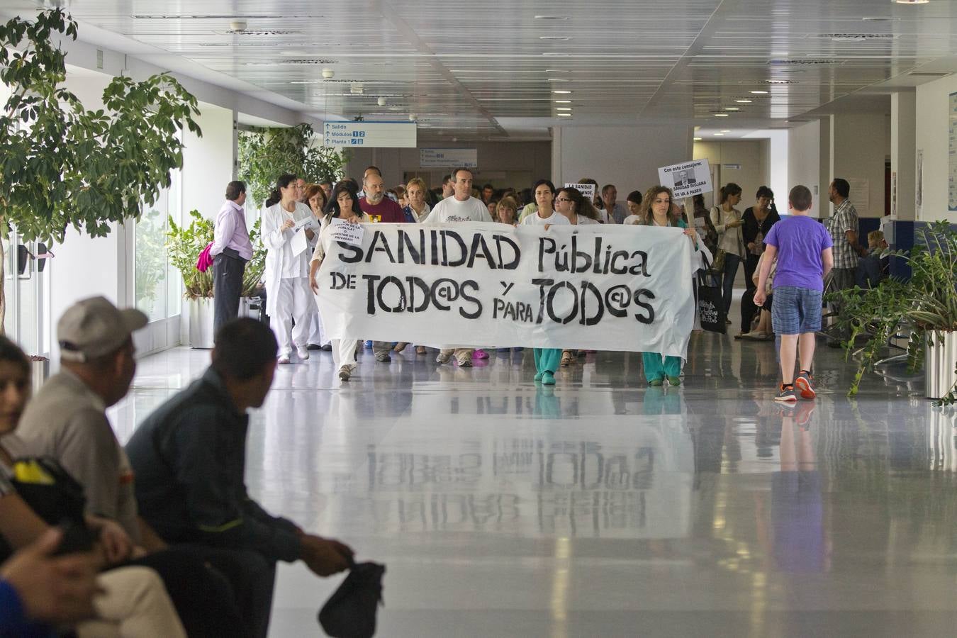 Manifestación de la &#039;Marea Blanca&#039;