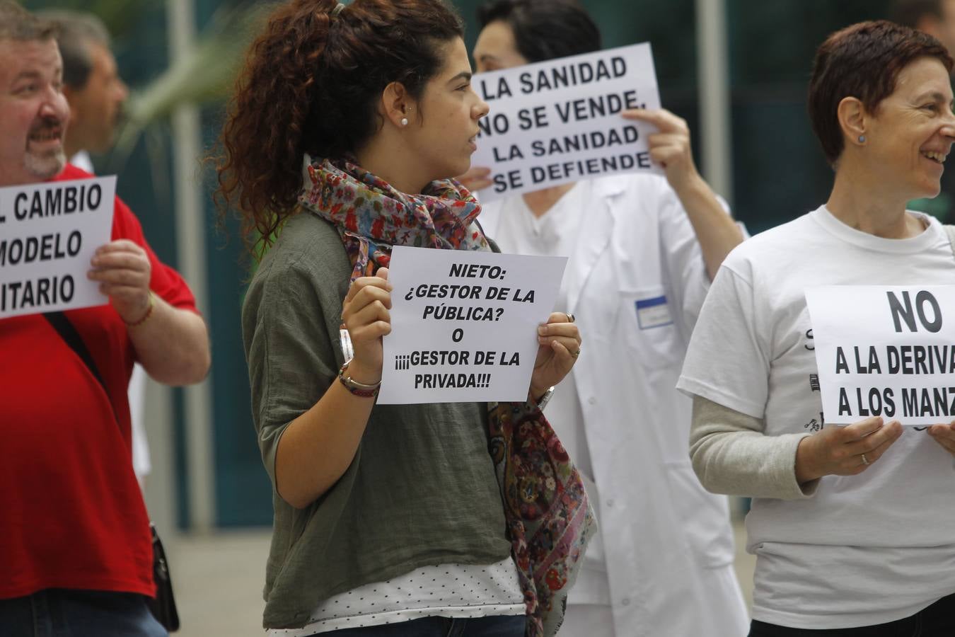 Manifestación de la &#039;Marea Blanca&#039;