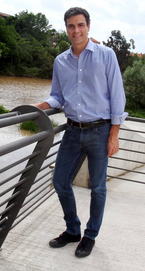 Visita de Pedro Sánchez a Logroño