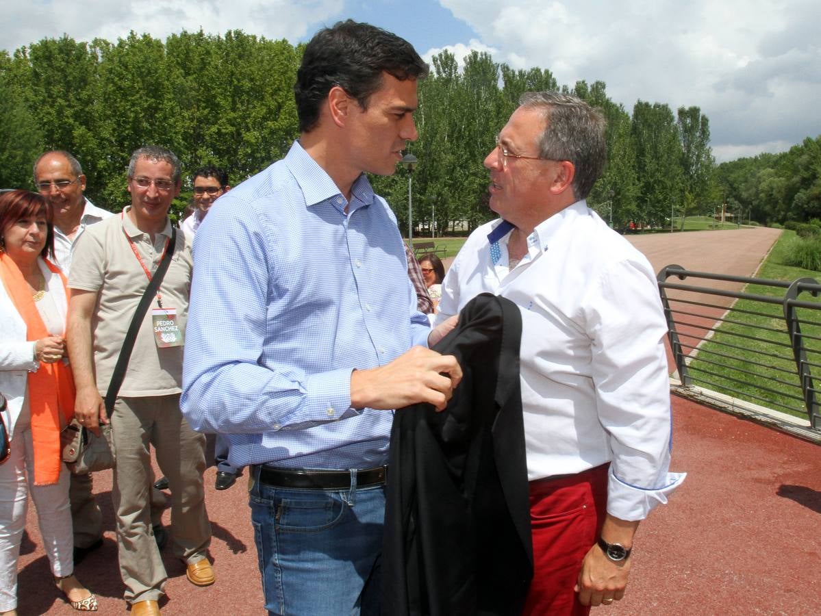 Visita de Pedro Sánchez a Logroño