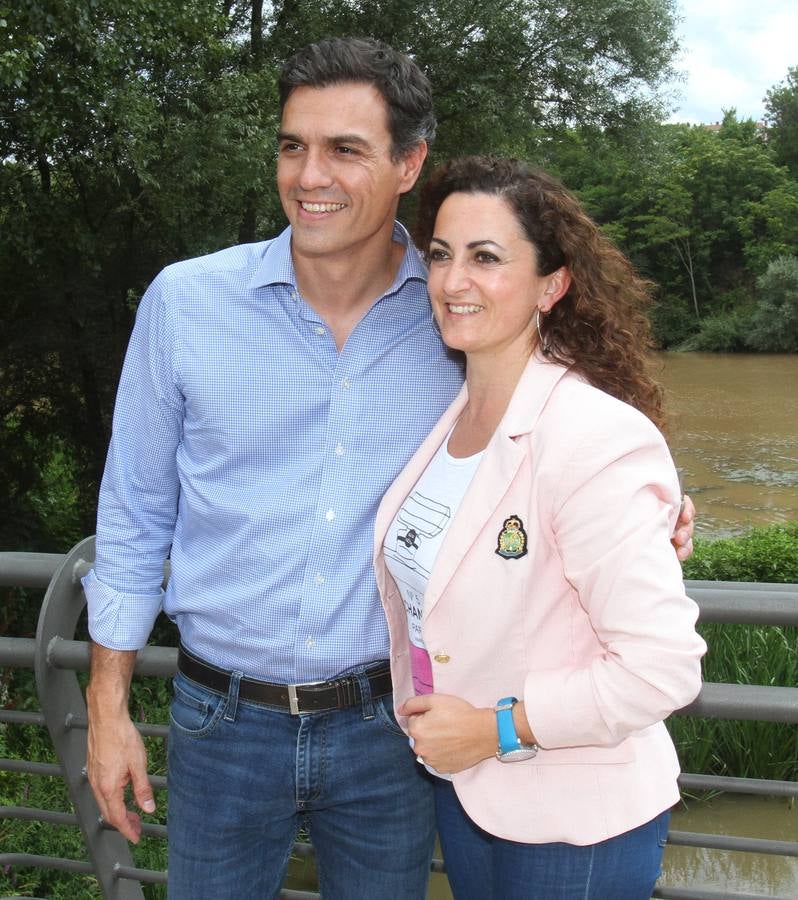 Visita de Pedro Sánchez a Logroño