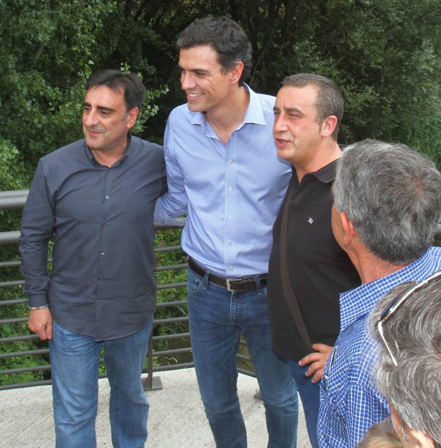 Visita de Pedro Sánchez a Logroño