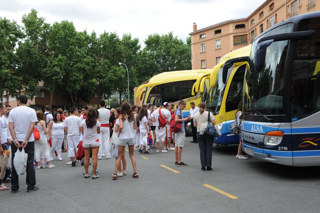 Los riojanos van a San Fermín