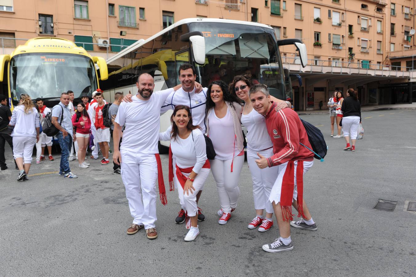 Los riojanos van a San Fermín