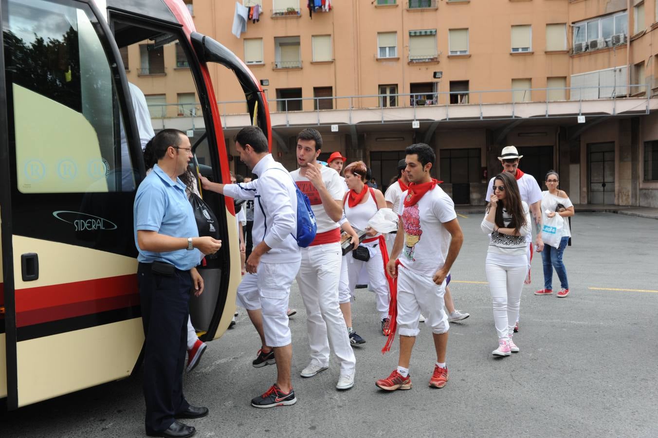 Los riojanos van a San Fermín