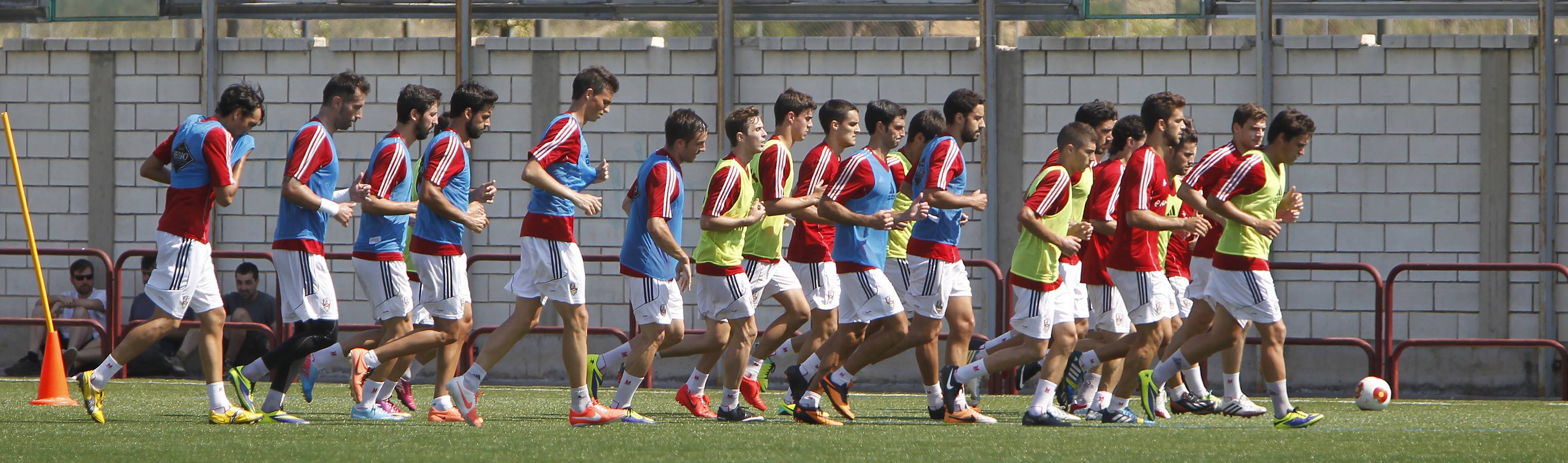 Entrenamiento de la Unión Deportiva Logroñés