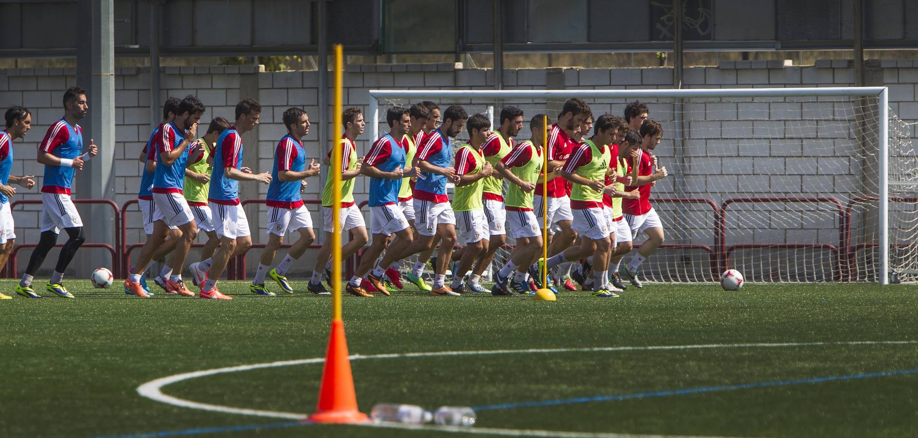 Entrenamiento de la Unión Deportiva Logroñés