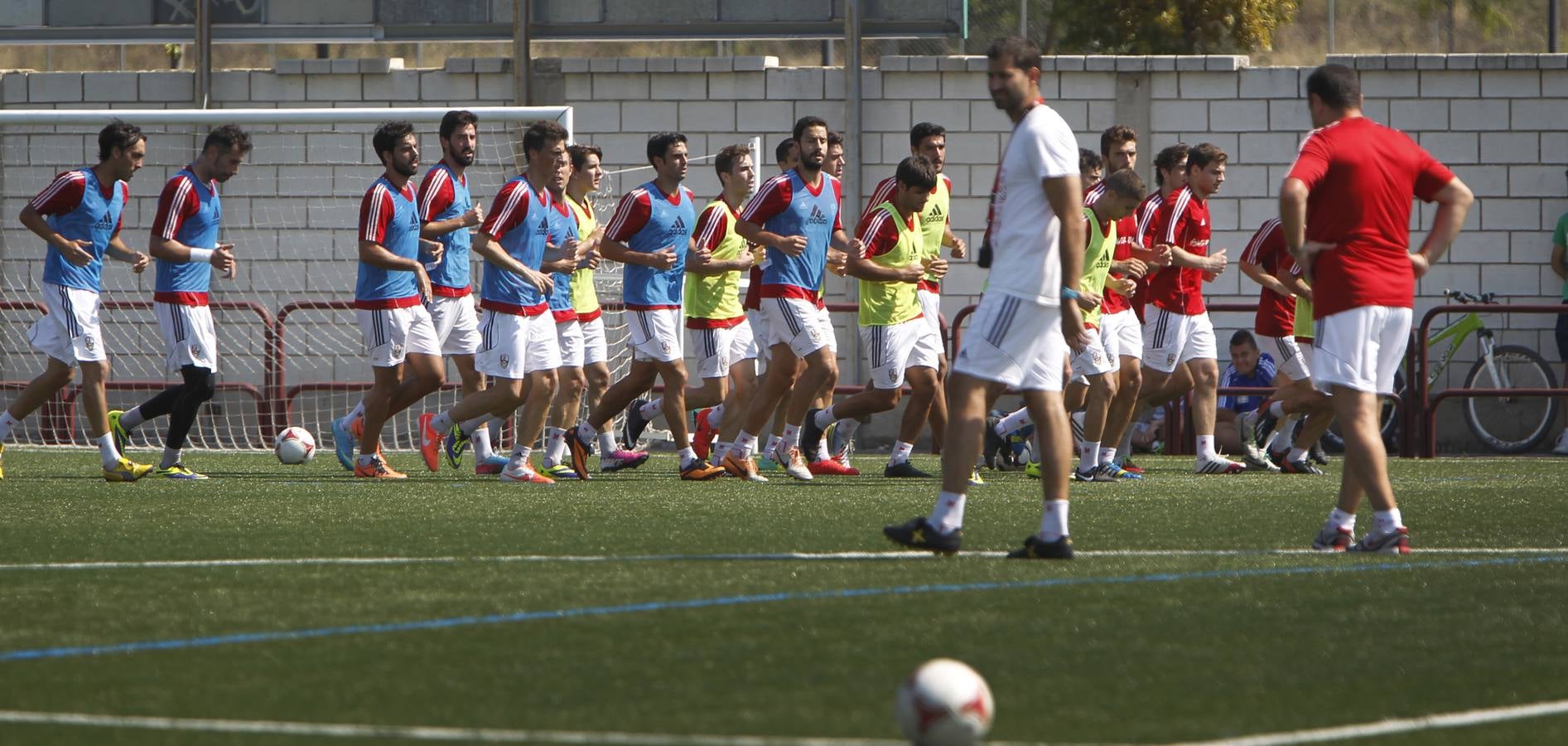 Entrenamiento de la Unión Deportiva Logroñés