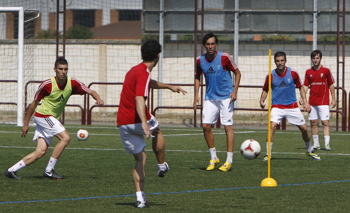 Entrenamiento de la Unión Deportiva Logroñés