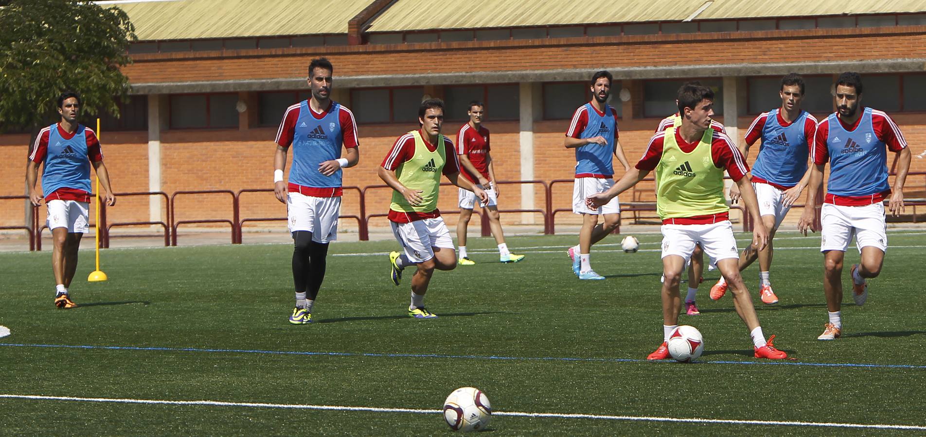 Entrenamiento de la Unión Deportiva Logroñés