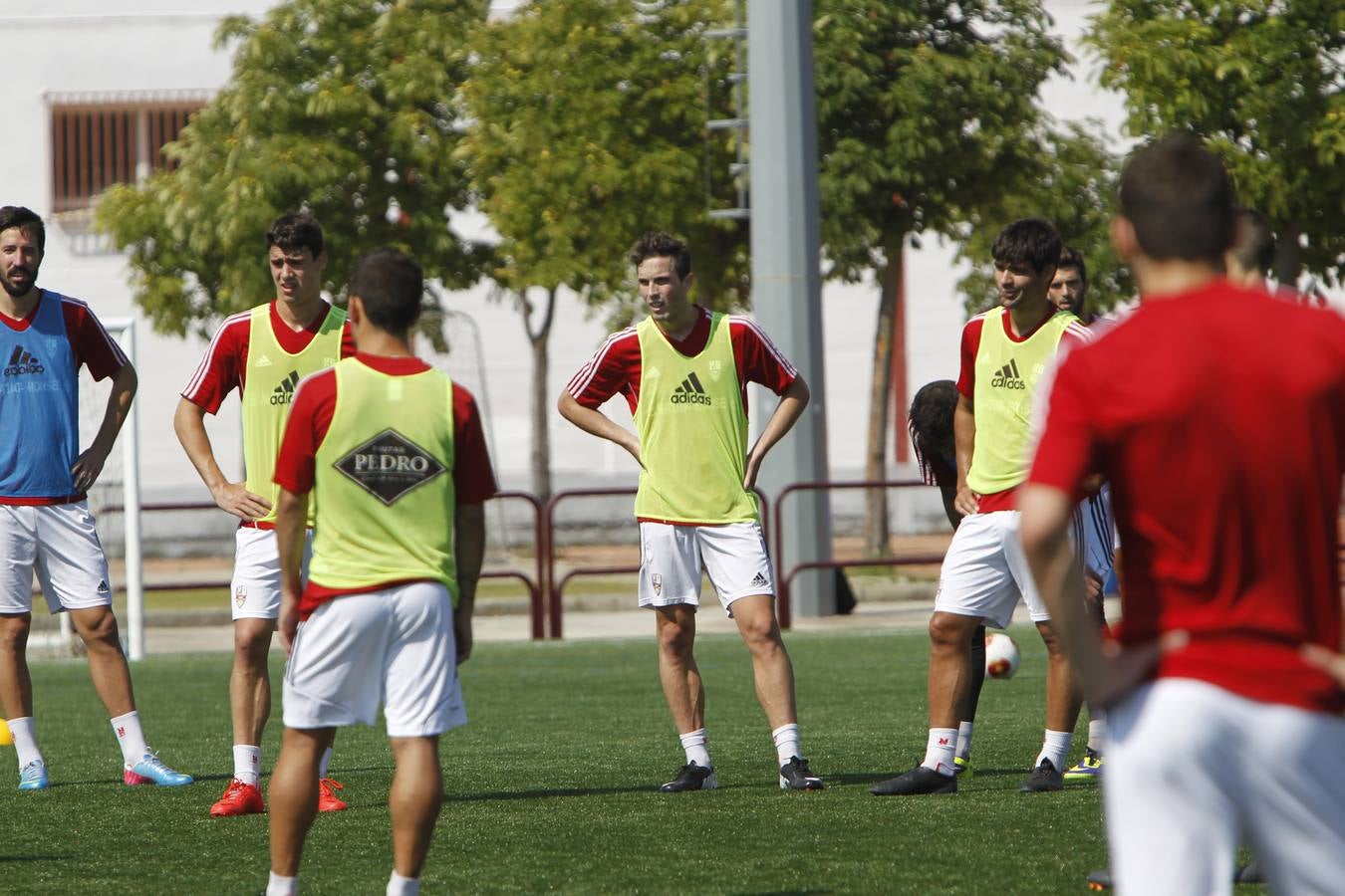 Entrenamiento de la Unión Deportiva Logroñés