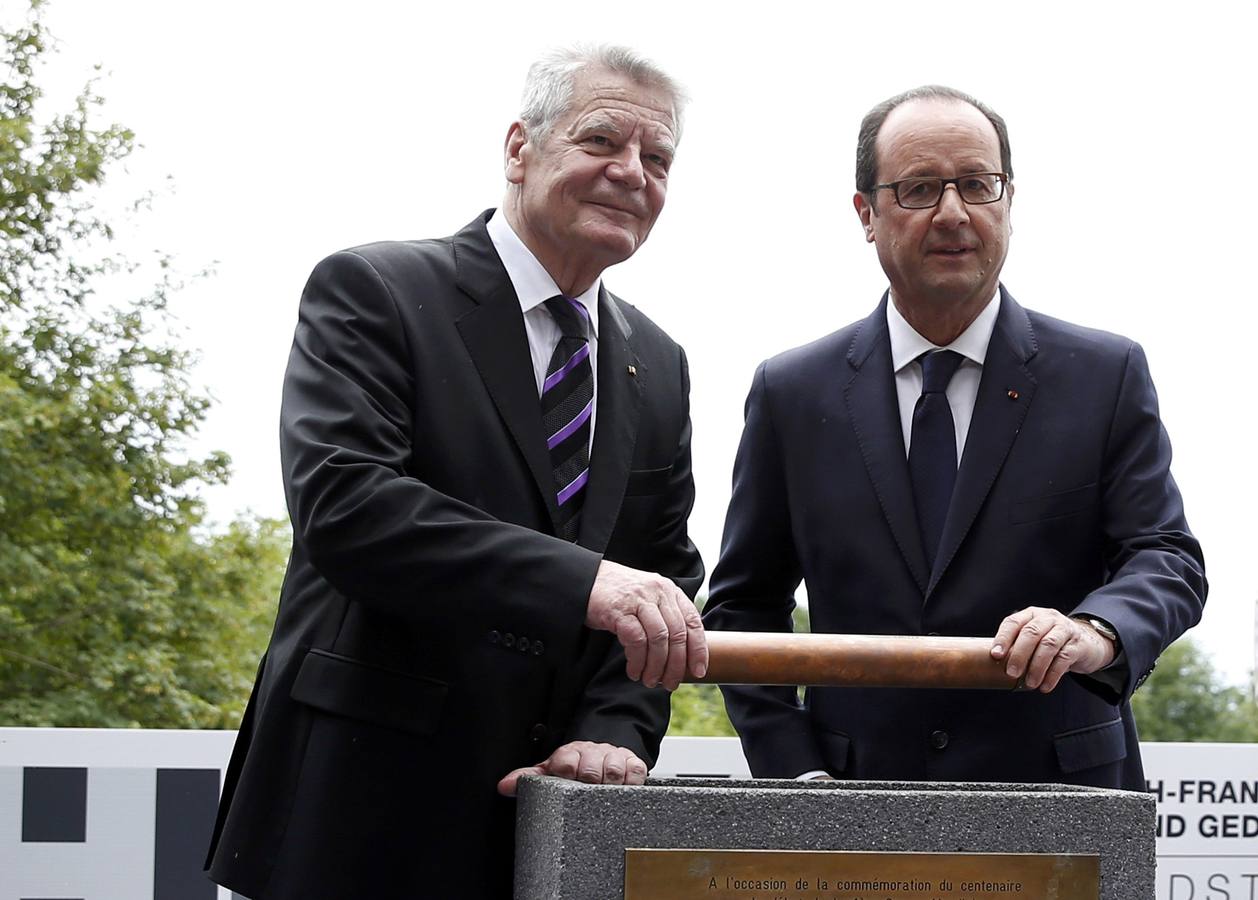 Francia y Holanda celebran el centenario de la Primera Guerra Mundial