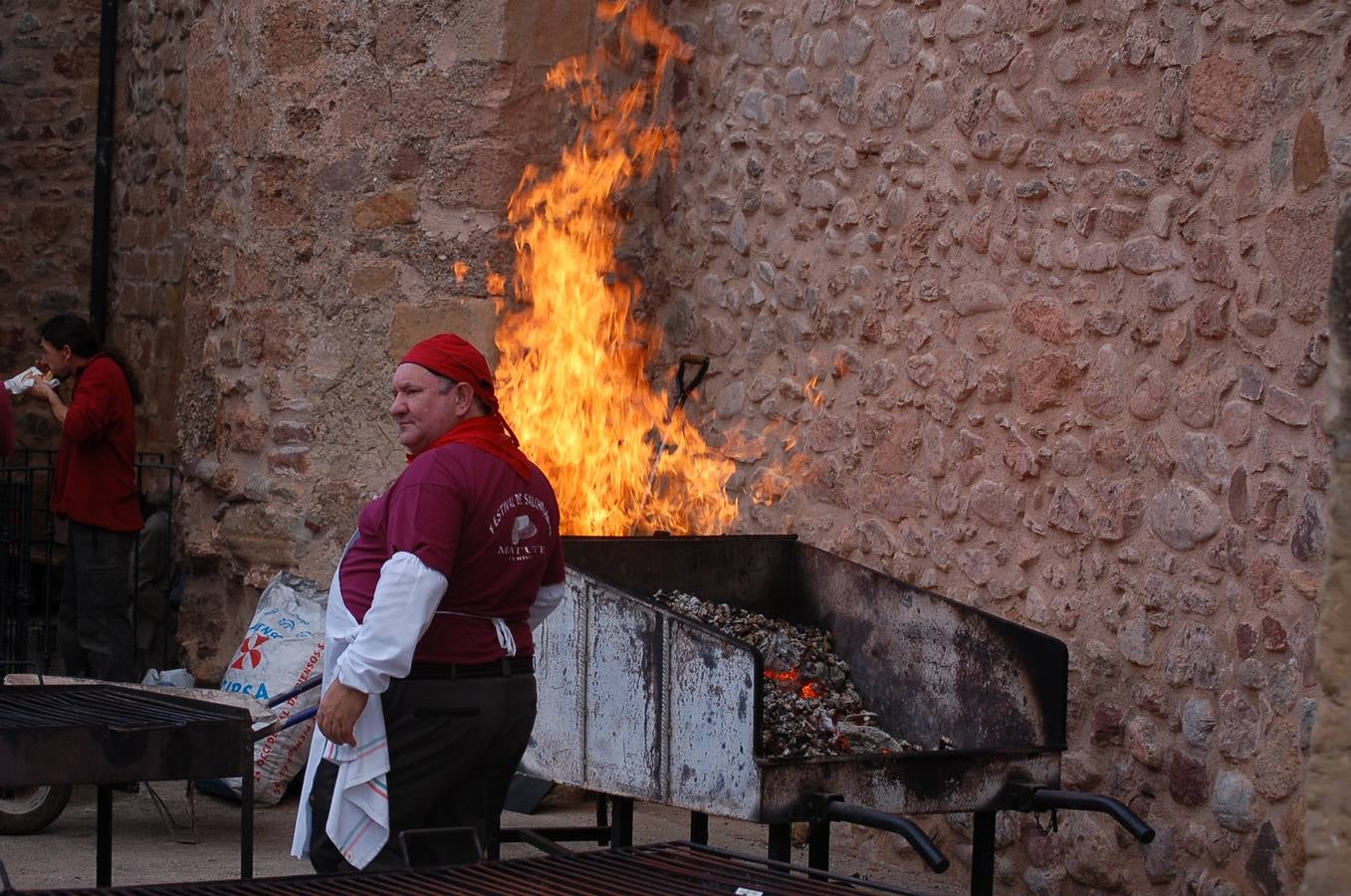 5.000 raciones de salchichón asado en Matute