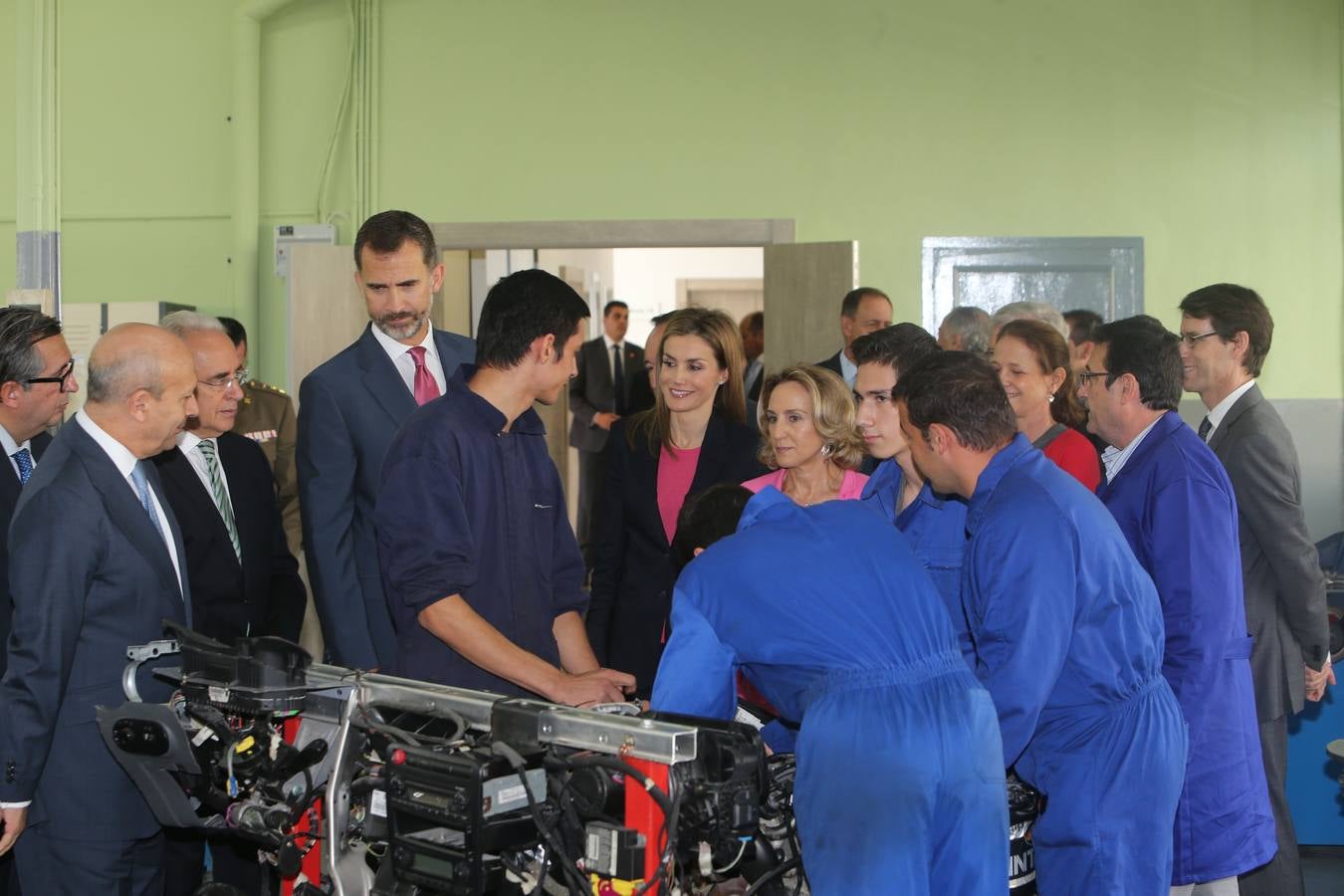 Los Reyes inauguran el curso oficial de FP en Calahorra