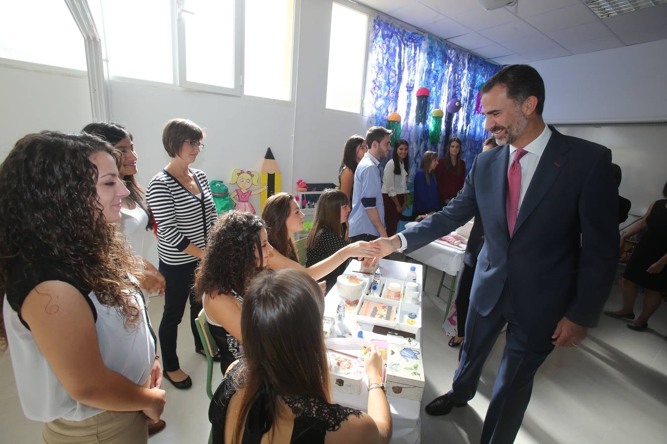 Los Reyes inauguran el curso oficial de FP en Calahorra