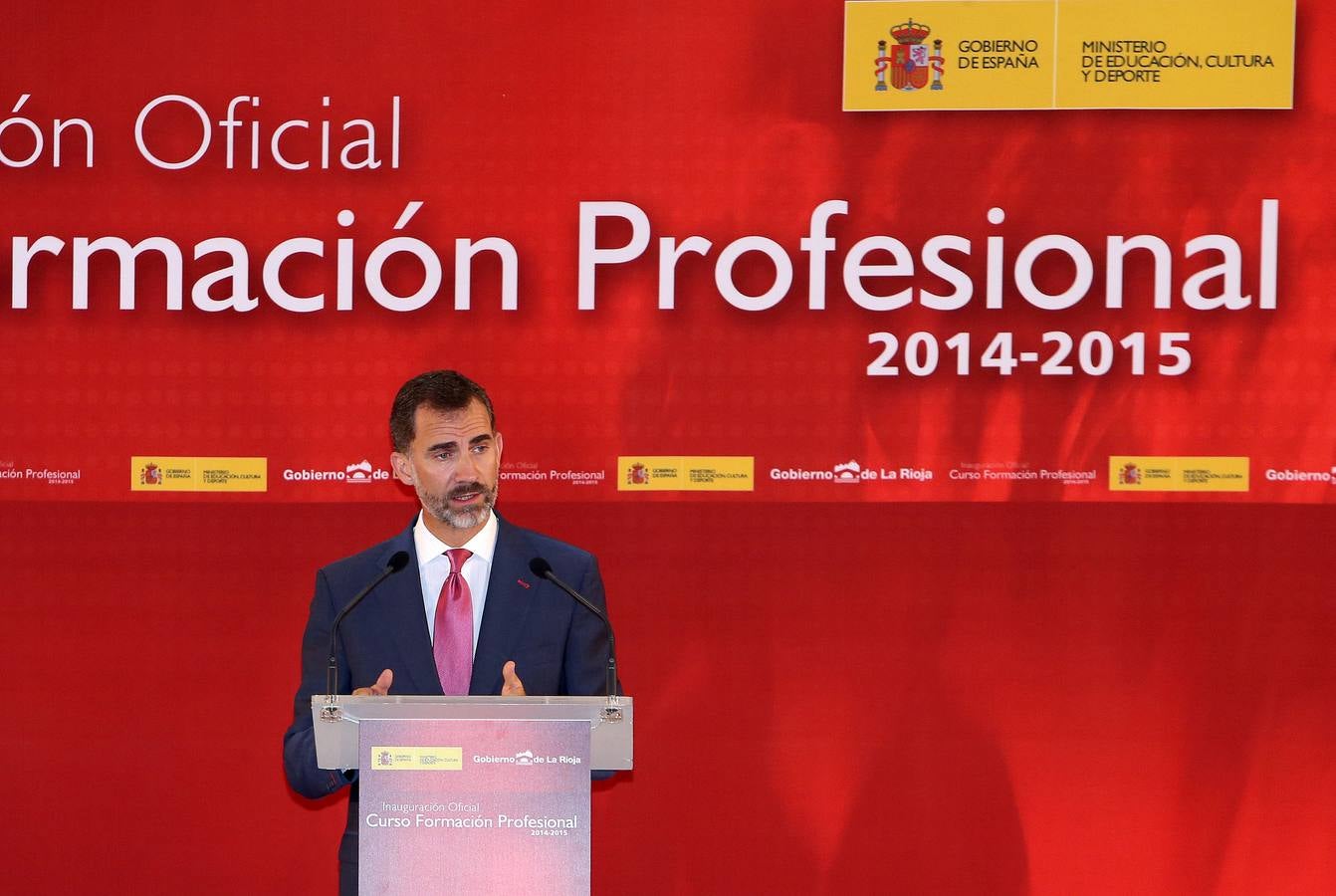 Los Reyes inauguran el curso oficial de FP en Calahorra