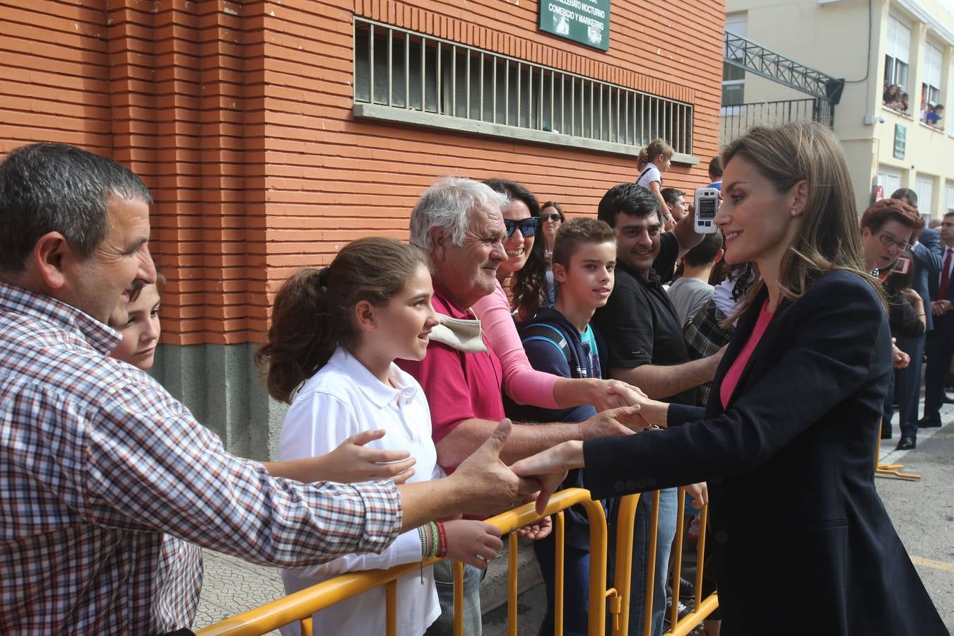 Los Reyes, aclamados en Calahorra