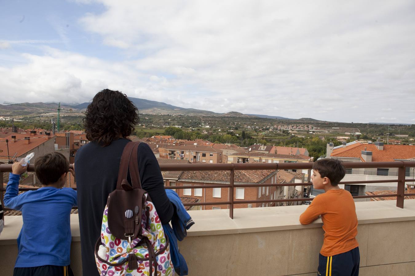 Nuevo mirador de Albelda al valle del Iregua