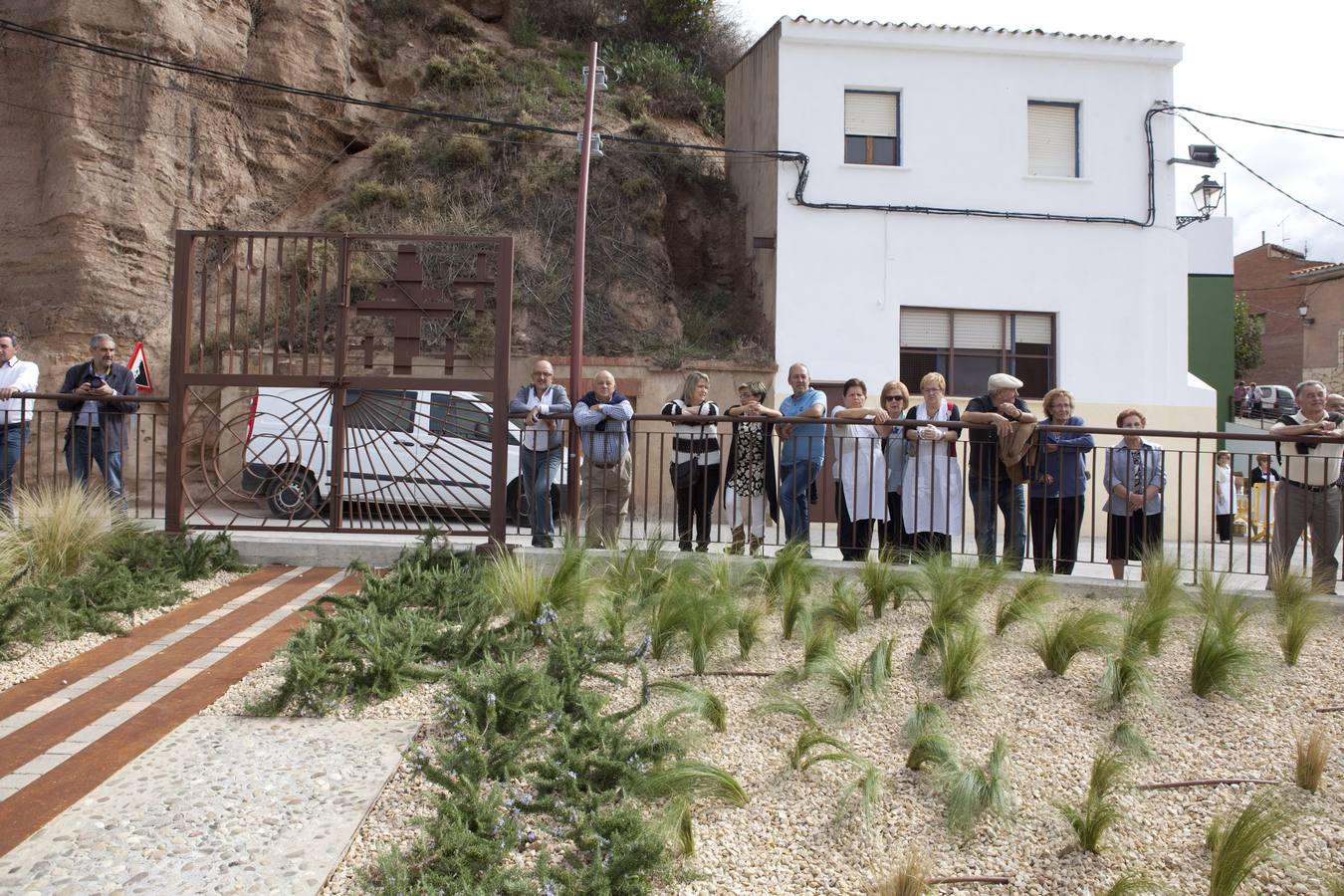 Nuevo mirador de Albelda al valle del Iregua