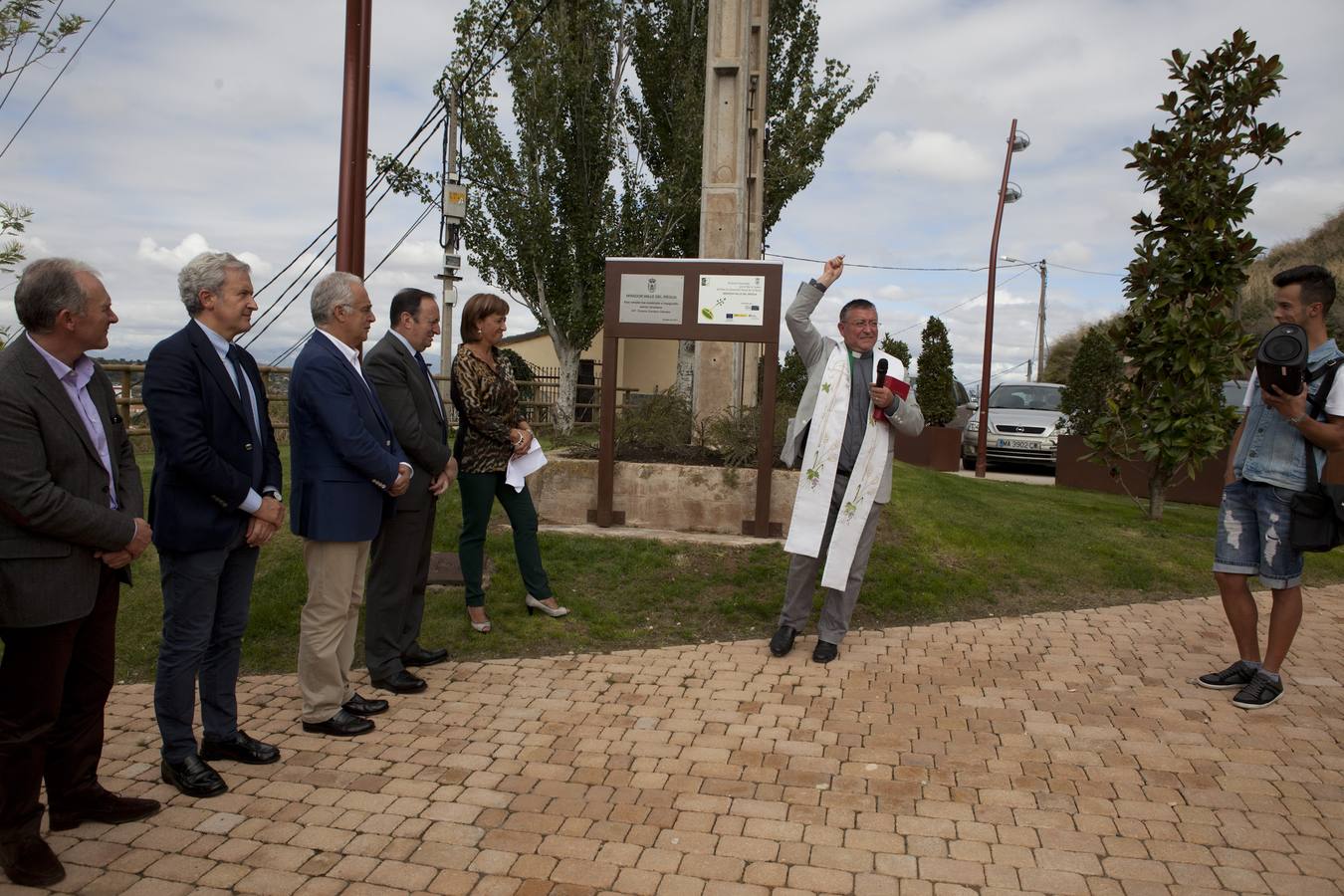 Nuevo mirador de Albelda al valle del Iregua